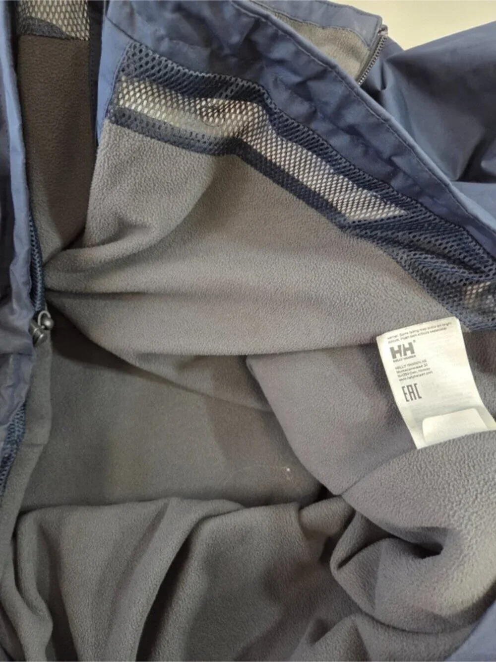 Helly Hansen Mens Midlayer Jacket Blue Size 4XL Big & Tall
